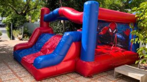 Castillo Hinchable Spiderman XL — alquiler en Getafe