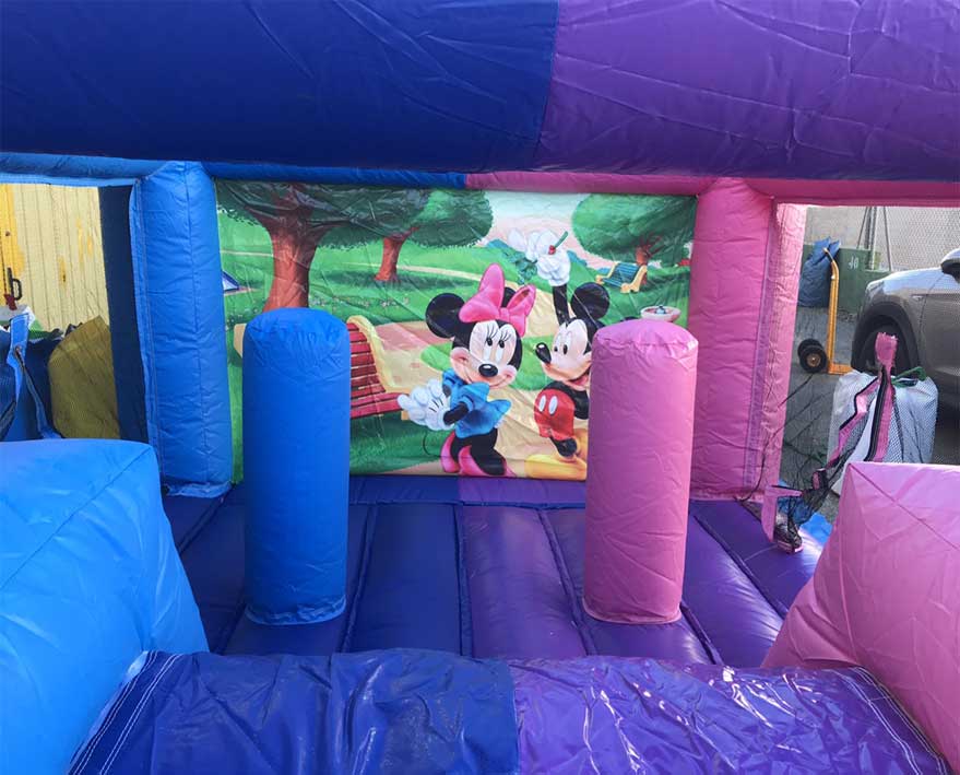 Alquiler Castillo-Hinchable-Madrid-Mickey y Minnie