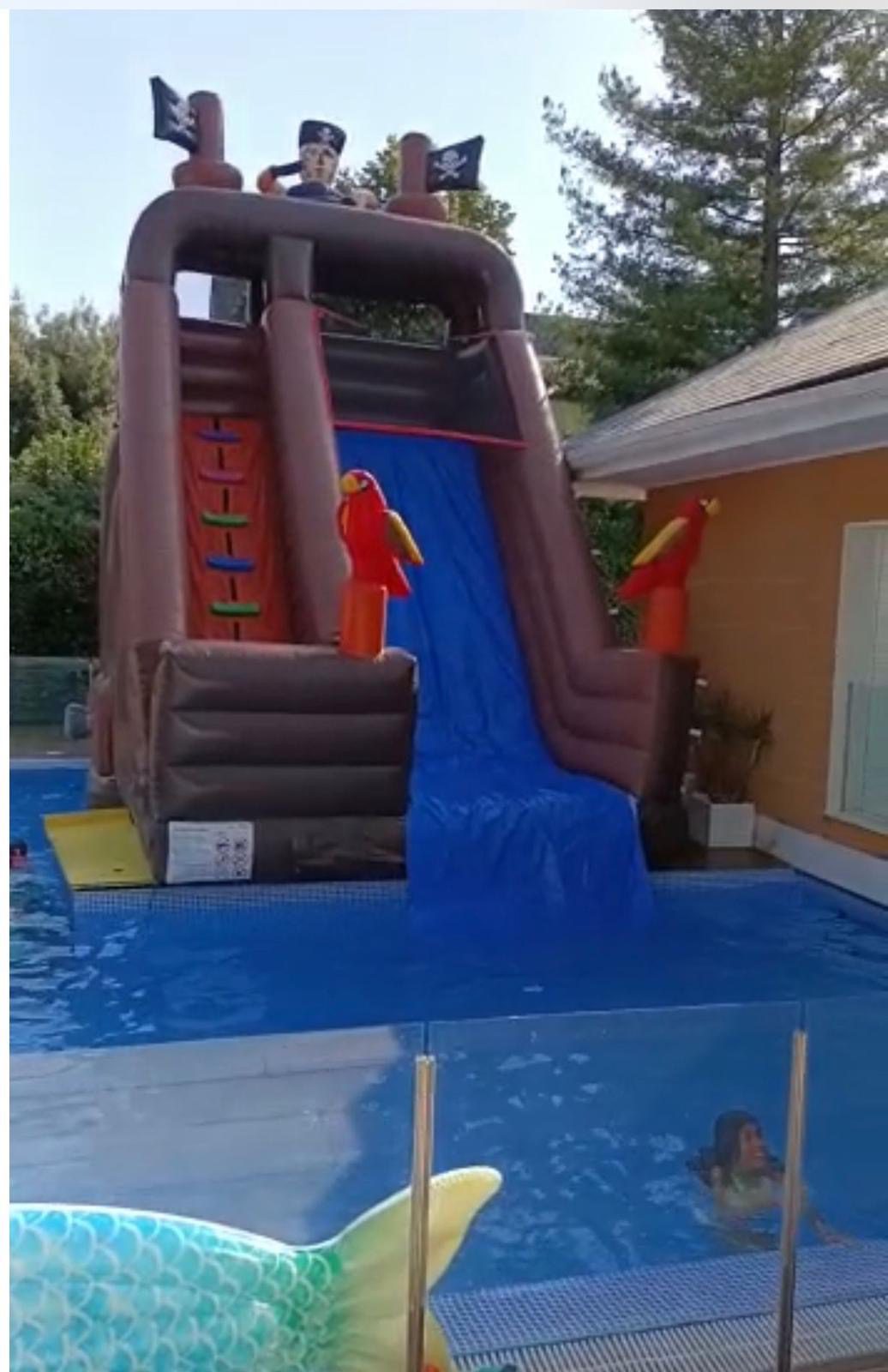 Tobogan Hinchable Acuatico Piratas