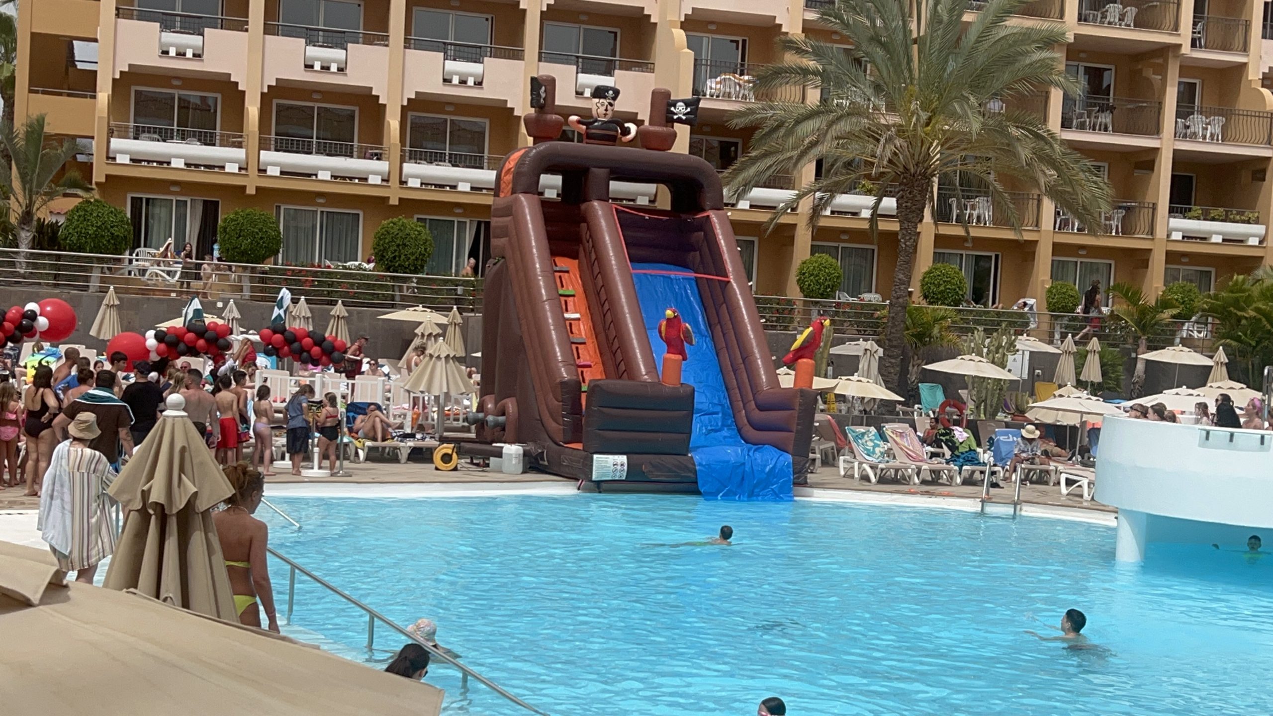 Tobogan Hinchable Acuatico Piratas