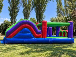 Castillo Hinchable Pista Americana — alquiler en Las Rozas