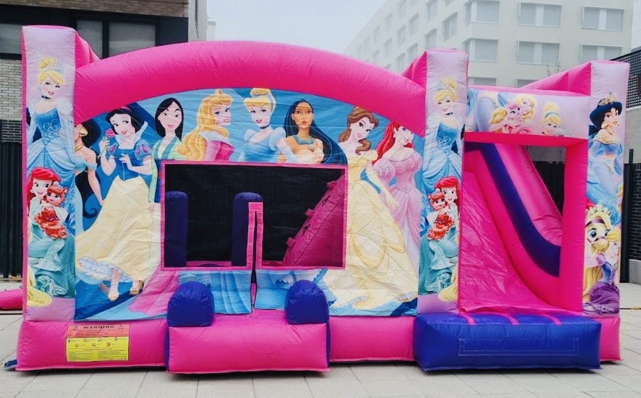 Castillo Hinchable Super Princesas XL