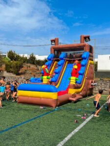 Tobogán Acuático Pirata con Piscina — alquiler en Loeches