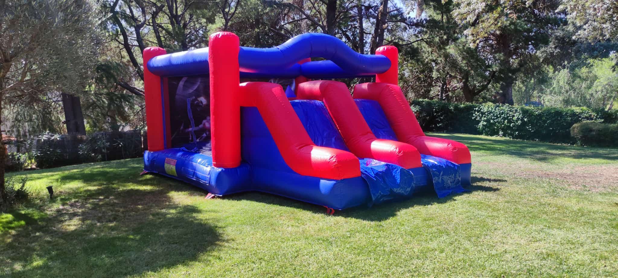 Castillo Hinchable Doble Tobogan Star Wars